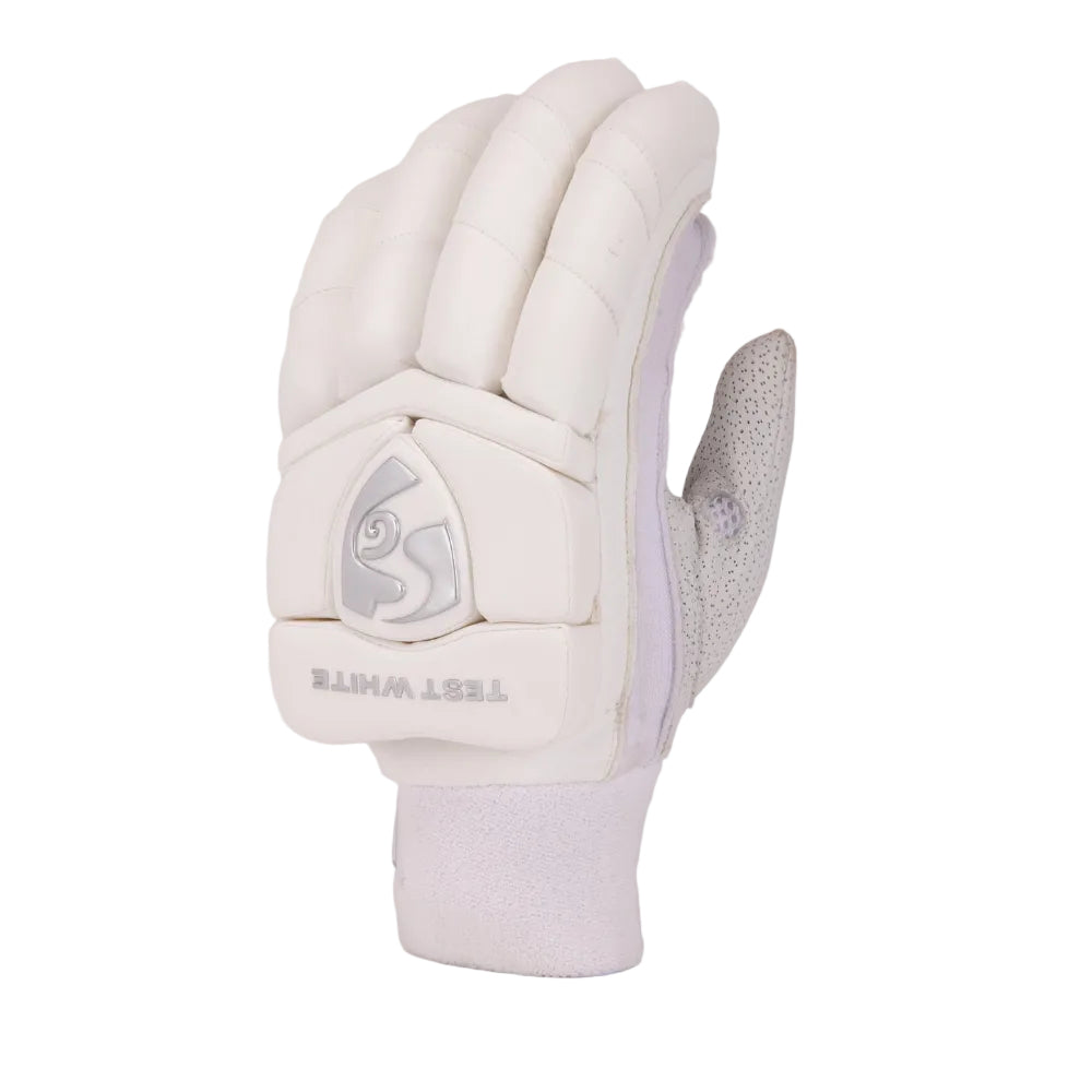 Test White Batting Gloves
