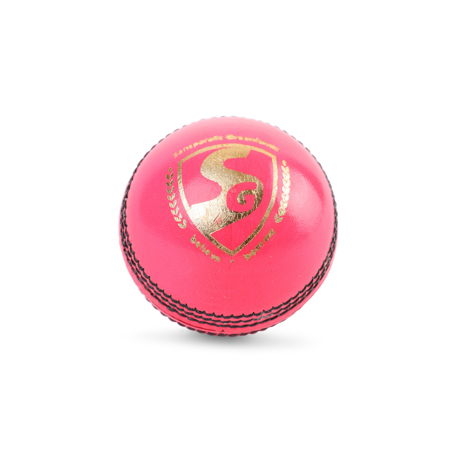 SG Club Pink Leather Ball
