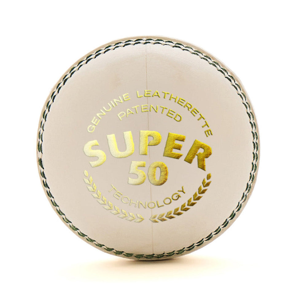 Super 50 White Cricket Ball
