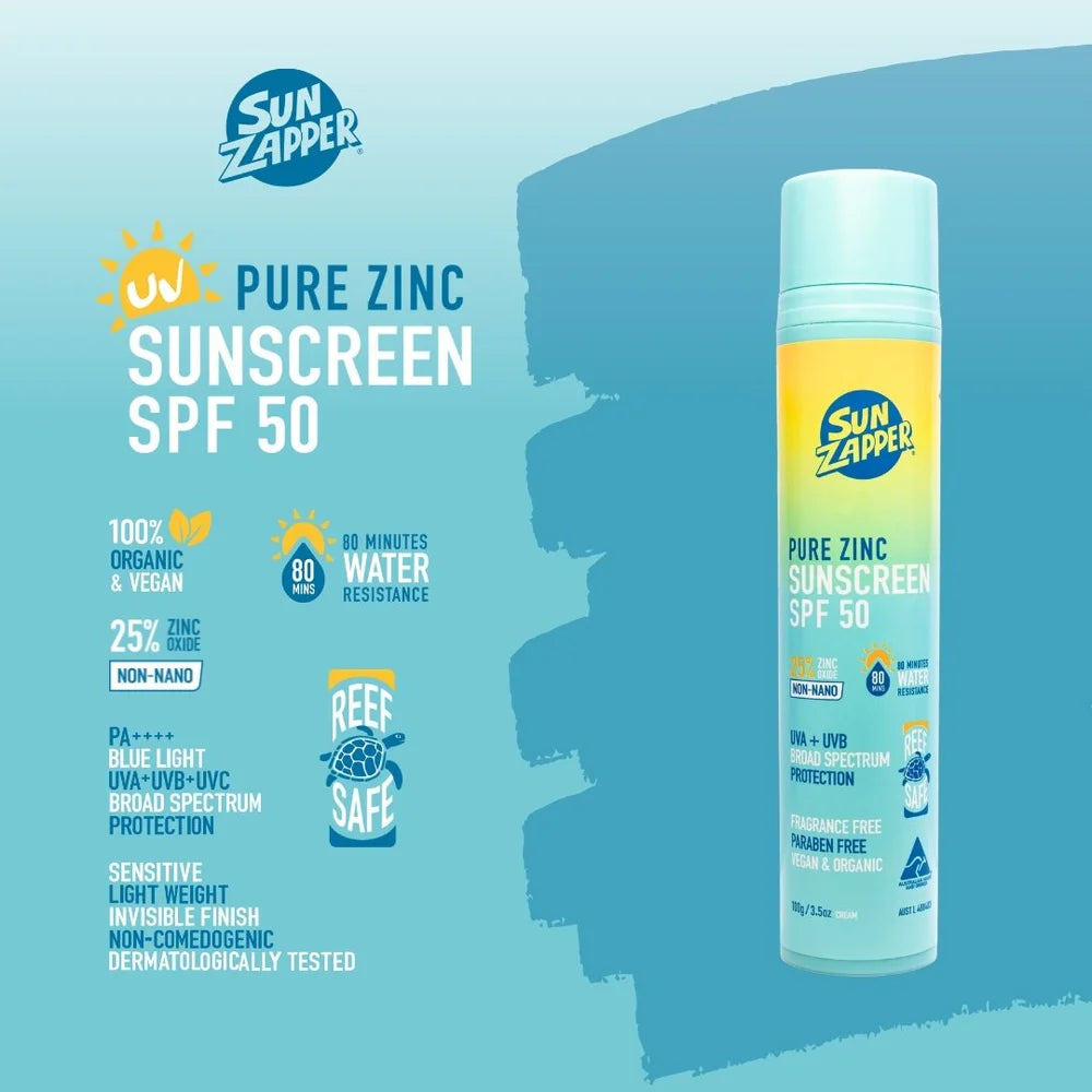 Pure Zinc Sunscreen Lotion  SPF 50+