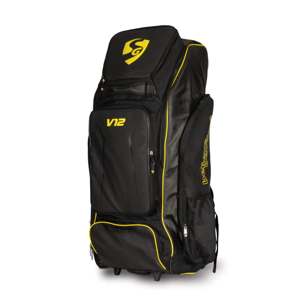 V12 Player Duffle Wheelie Cricket Kit Bag